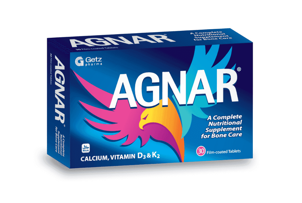 Agnar Calcium + Vitamin D + Vitamin K2